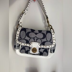 Coach Legacy Signature C Denim Bag